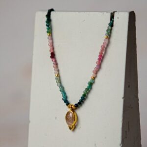 tourmaline pendant necklace